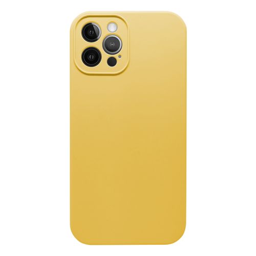 Capa iPhone 12 Pro Silicone Amarelo