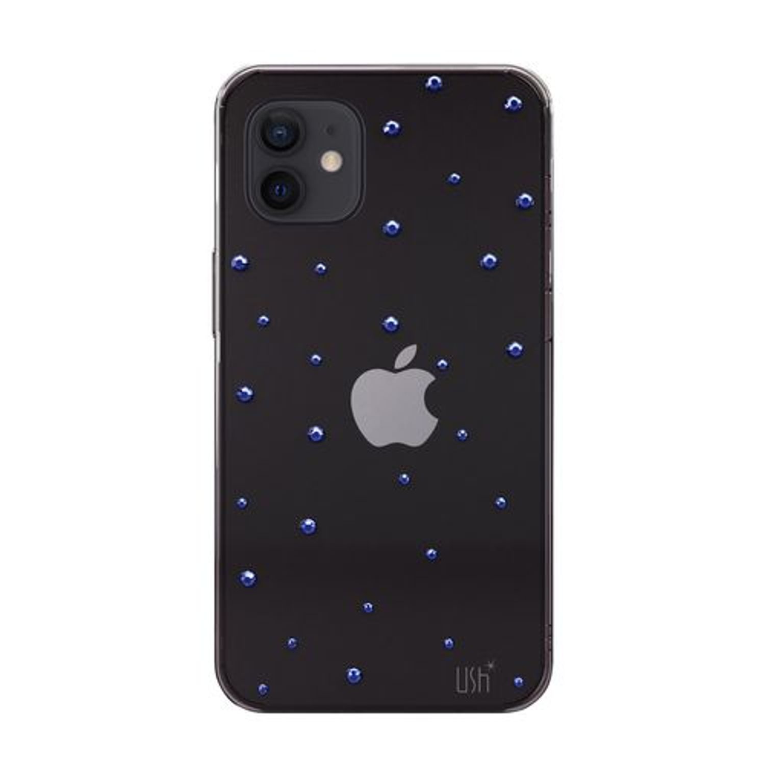 Capa Deco iPhone 11 Pontos de Cristais Azul - Deco